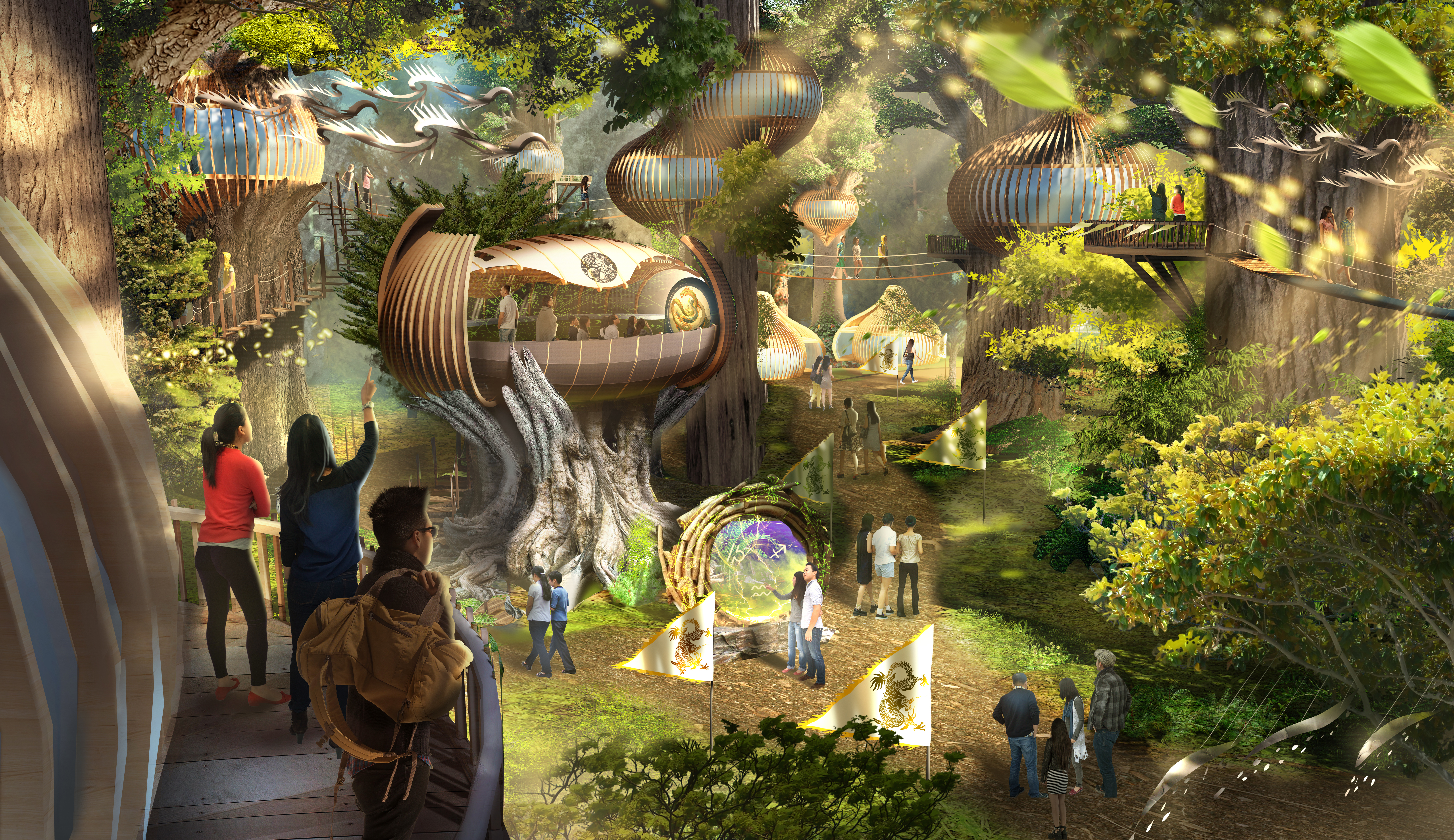 Immersive experience design