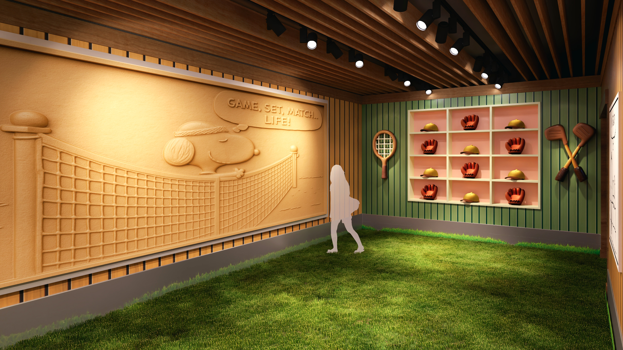 Snoopy Garden — zone K 1