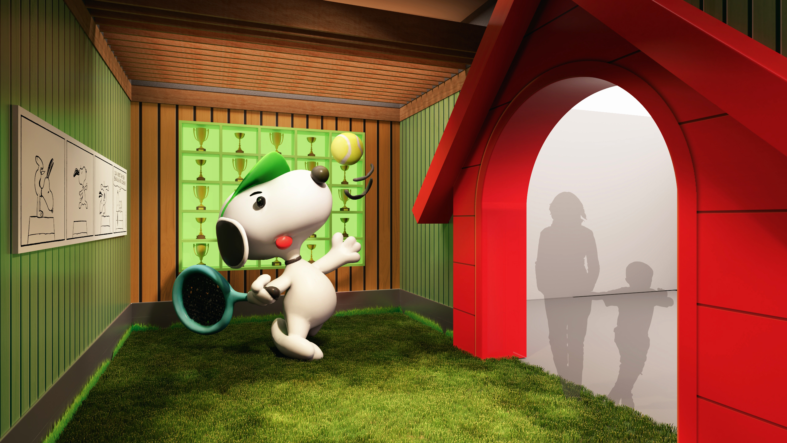 Snoopy Garden — zone K 2