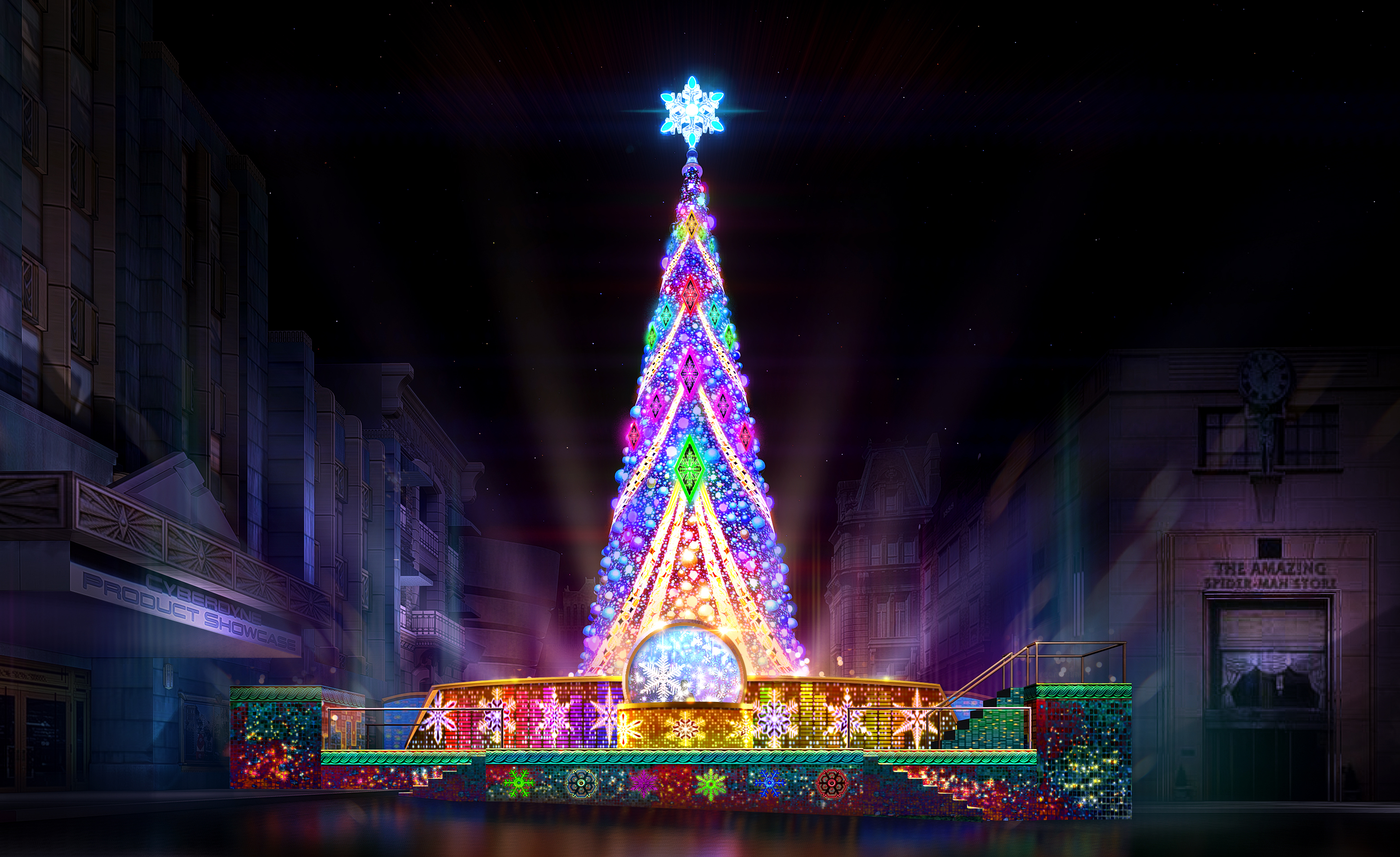 USJ Christmas Tree image 1