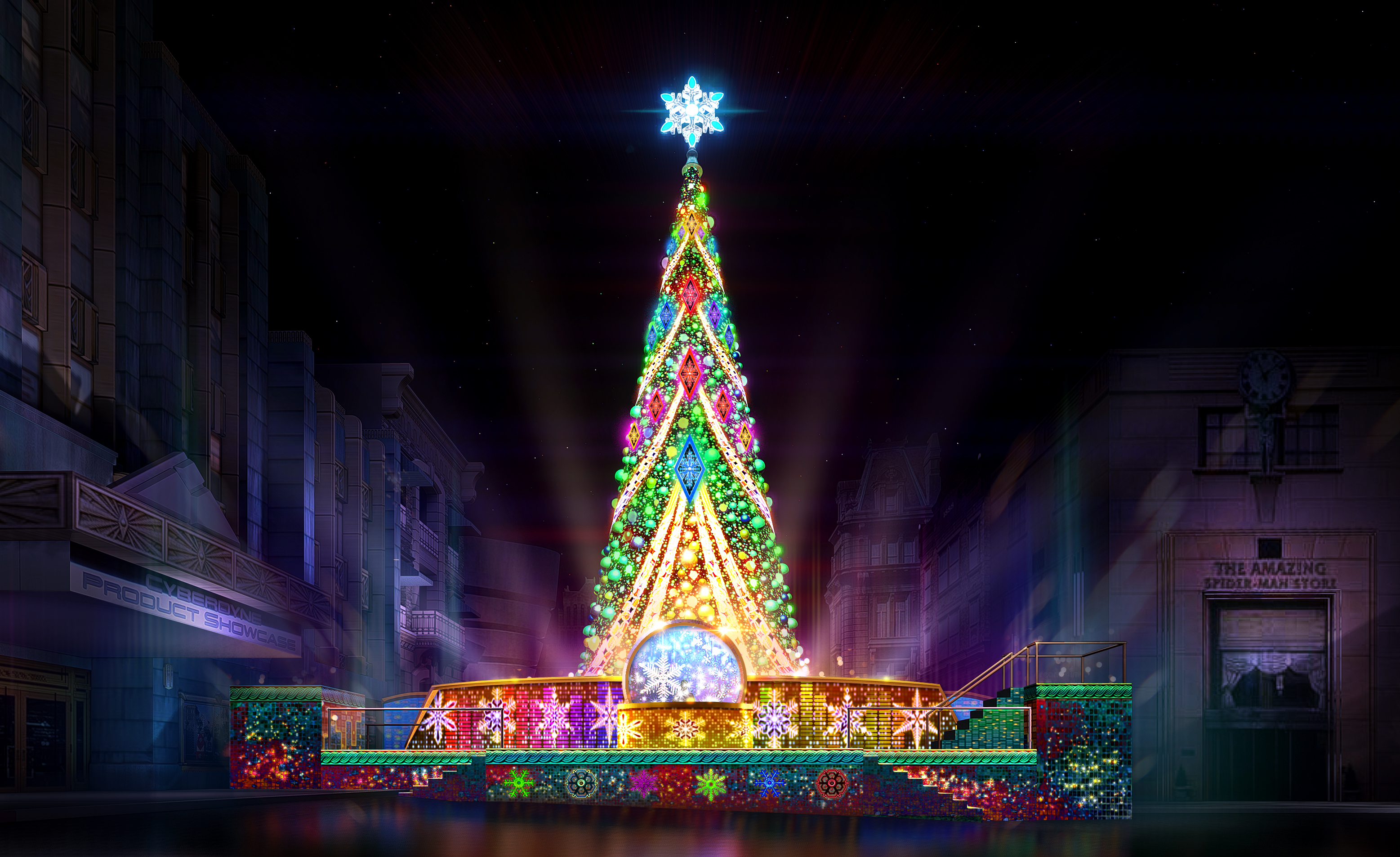 USJ Christmas Tree image 3