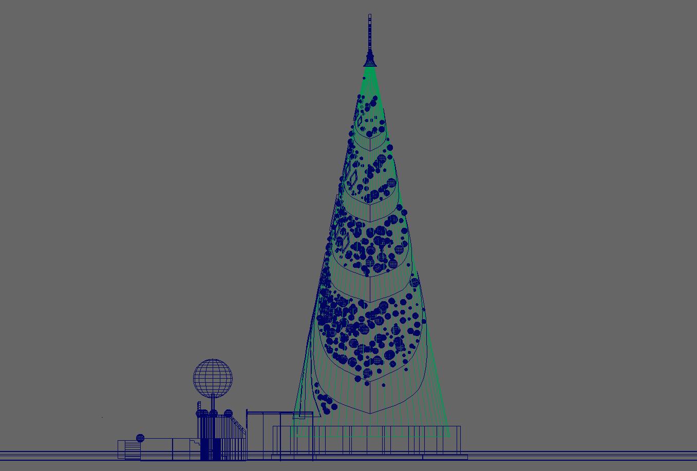 USJ Christmas Tree image 10