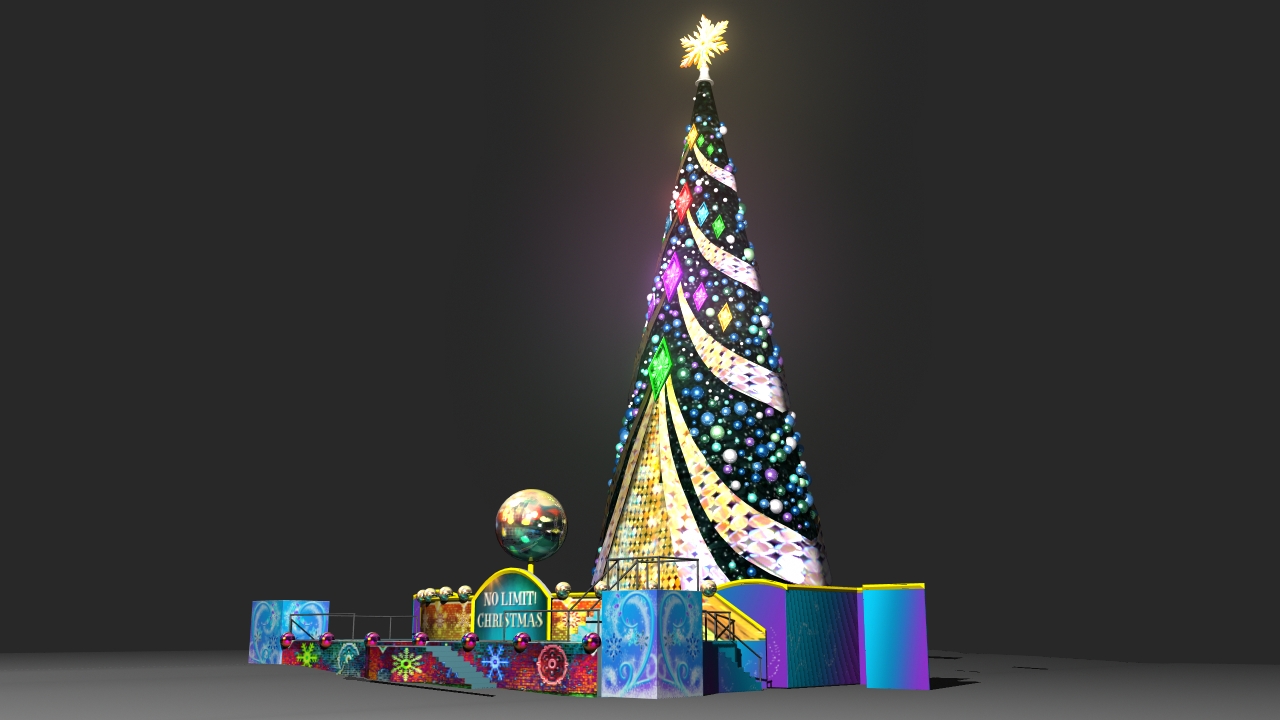 USJ Christmas Tree image 16