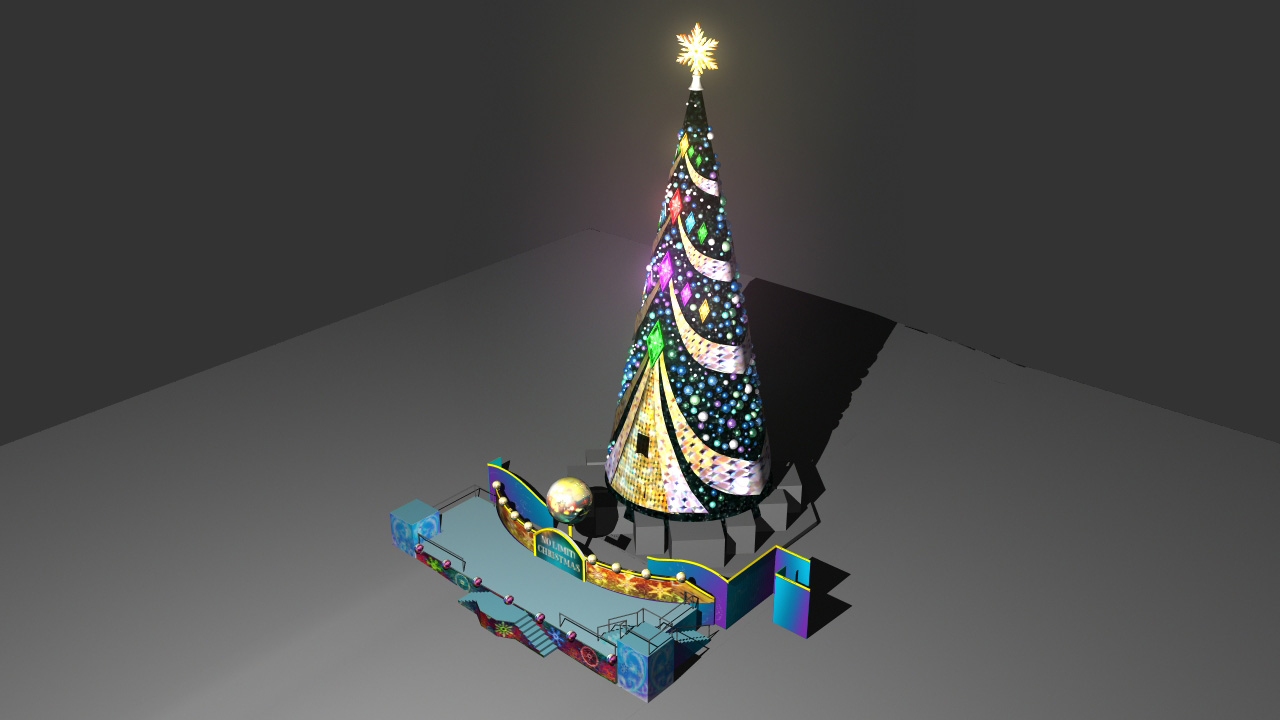 USJ Christmas Tree image 17