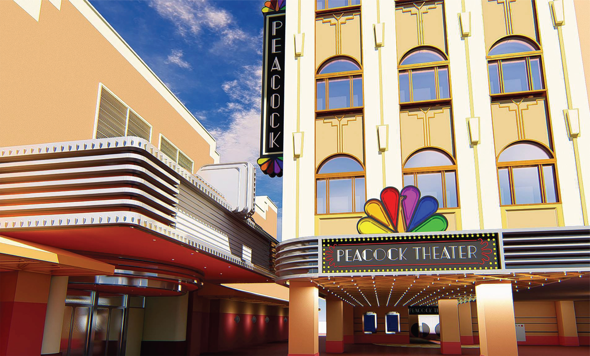 USJ Peacock Theater hero